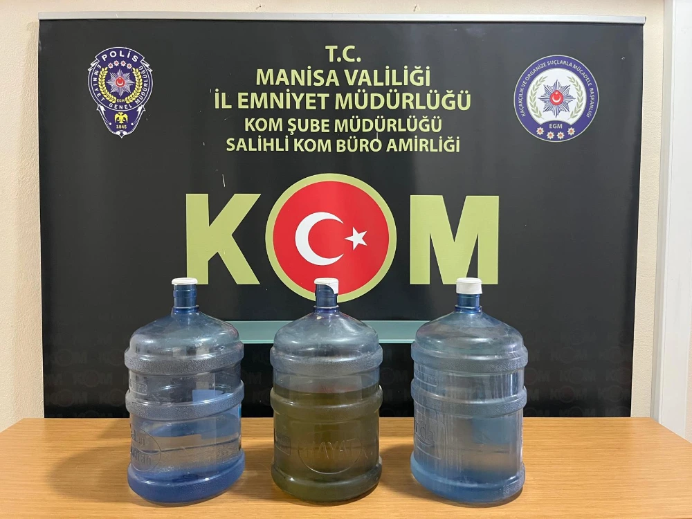 Manisa’da Kaçak Alkol Operasyonu: 4 Şüpheliye Adli İşlem