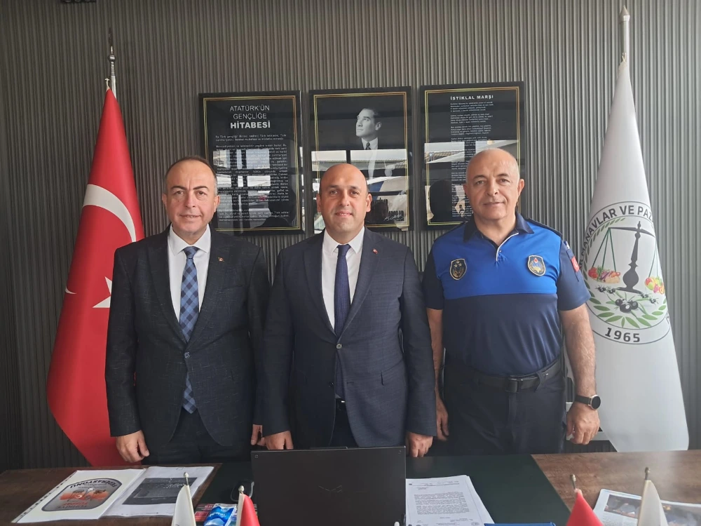 Kaymakam Mustafa Can’dan Pazarcılar Odası’na Ziyaret