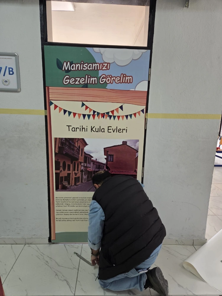 Dr. Ömer Faruk Meriç Ortaokulu modern görünüme kavuştu