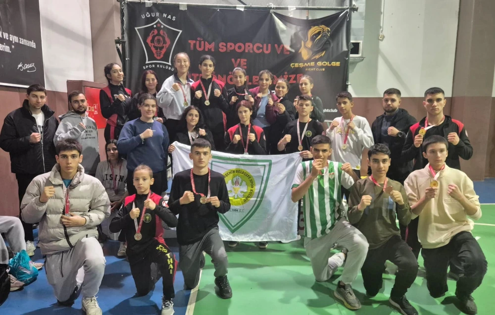 Manisalı muaythai sporcularından madalya yağmuru